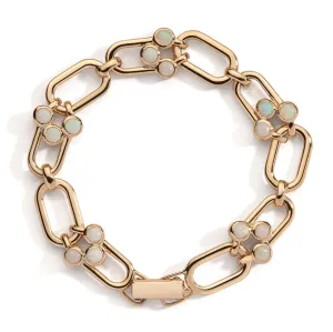 Modern Link Opal Bracelet