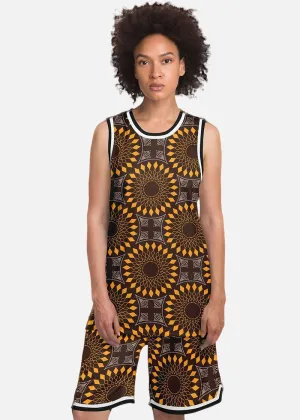 Mofe African Print Women Basketball Set