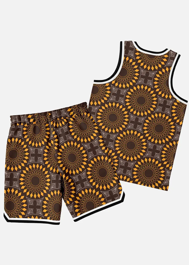 Mofe African Print Women Basketball Set