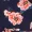 Navy Floral Culotte Jumpsuit
