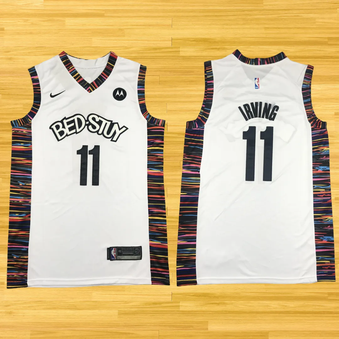 Nets - Kyrie Irving - 19/20 Jersey - White