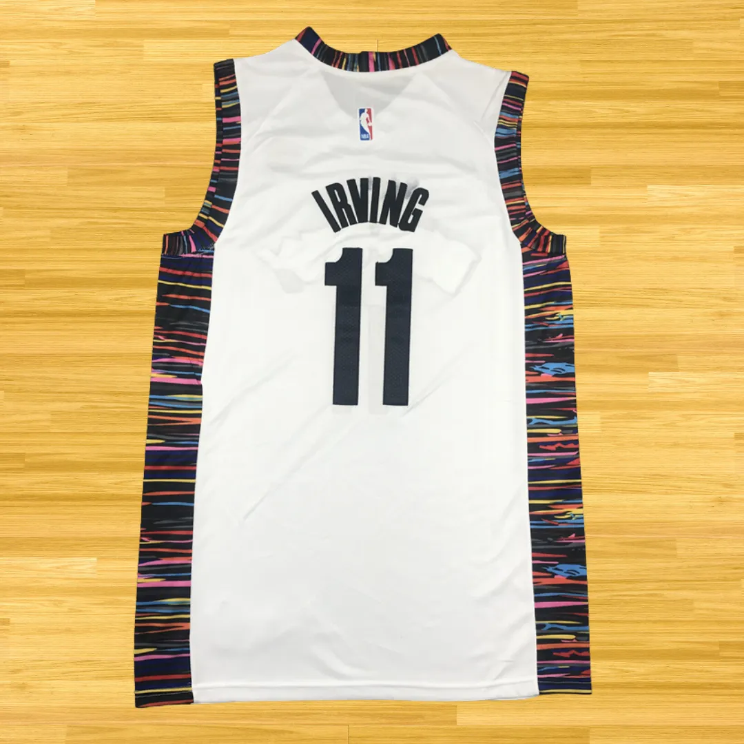 Nets - Kyrie Irving - 19/20 Jersey - White