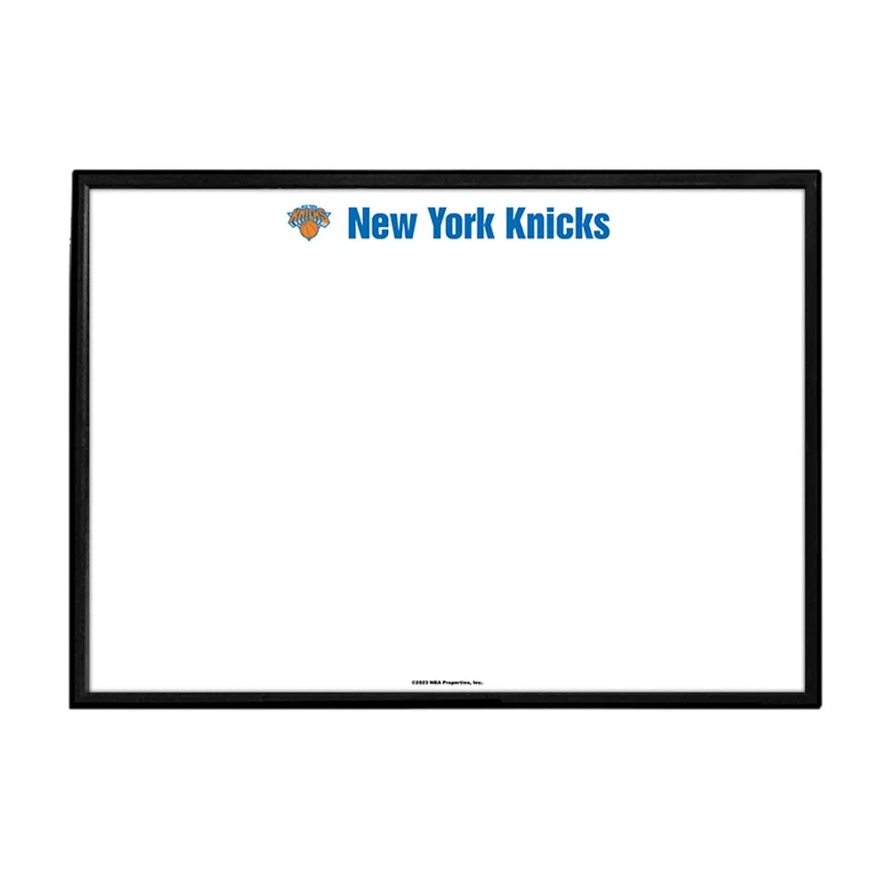 New York Knicks: Framed Dry Erase Wall Sign