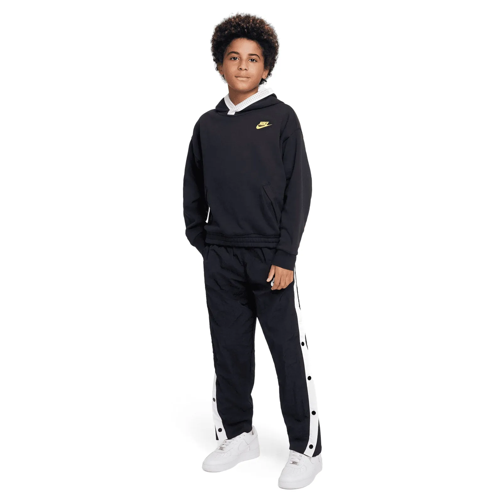Nike Culture of Basketball Youth Reversible Hoodie - Black