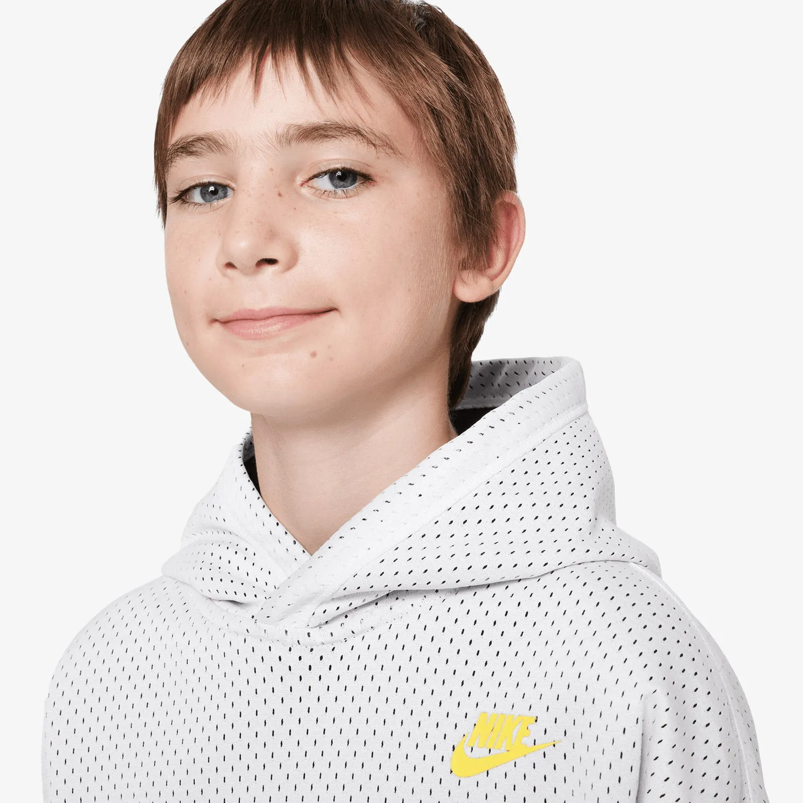 Nike Culture of Basketball Youth Reversible Hoodie - Black