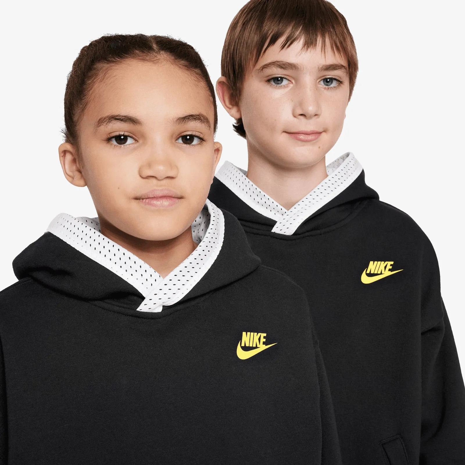 Nike Culture of Basketball Youth Reversible Hoodie - Black