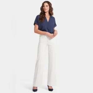 NWT NYDJ Theresa Wide Leg Teresa Wide Leg Jeans in White Creek Size 16