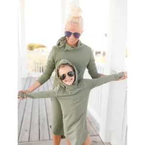 Organic Luna  Hoodie Dress Adult
