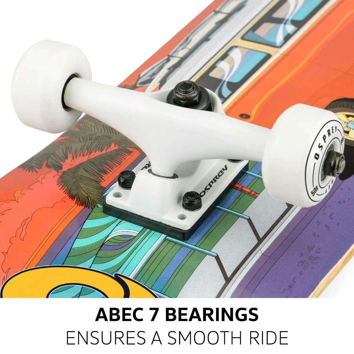 Osprey Volkswagen VW Sunset Complete Skateboard - 8.0"