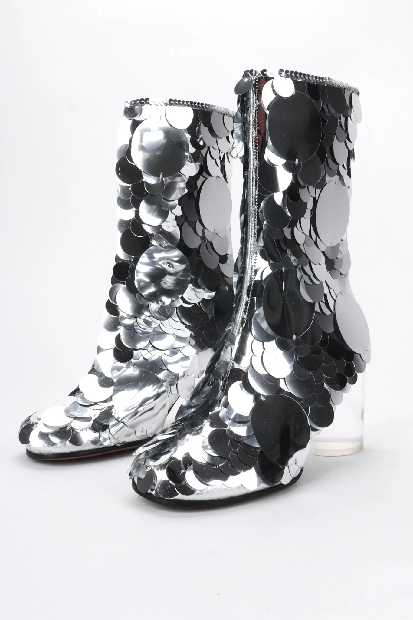 Paillette Bling Boots
