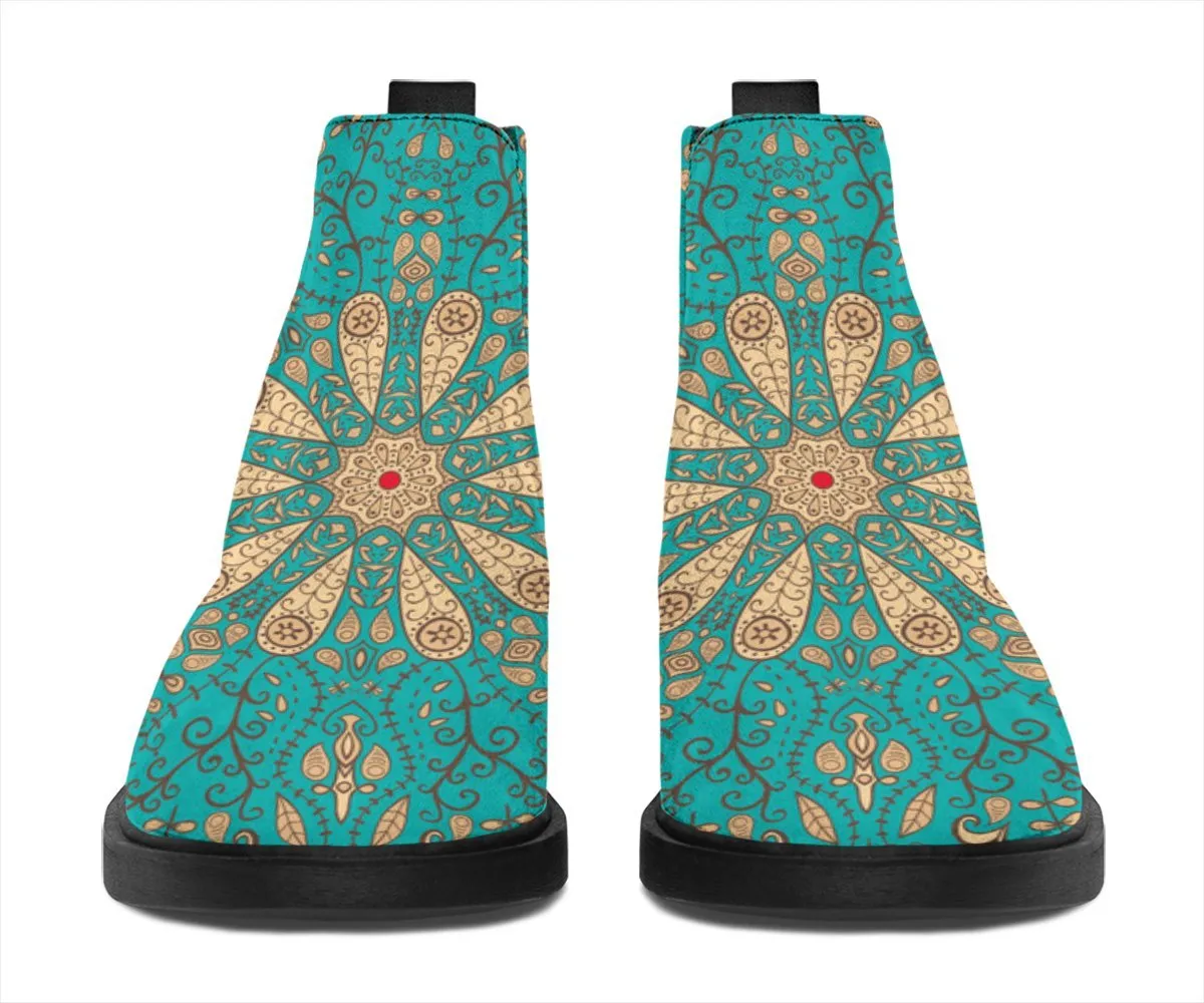 Peace of Mind Mandala Fashion Boots