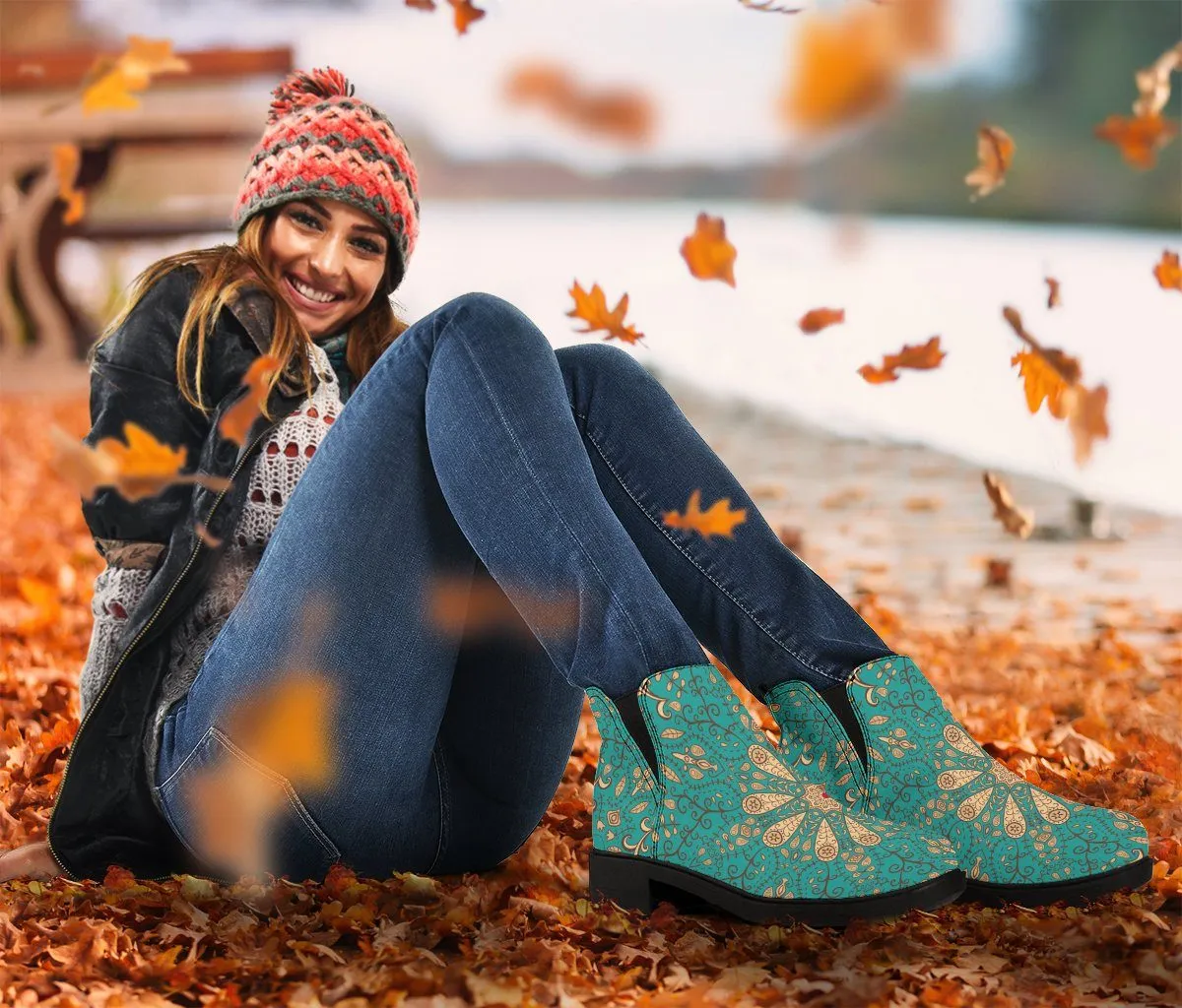 Peace of Mind Mandala Fashion Boots