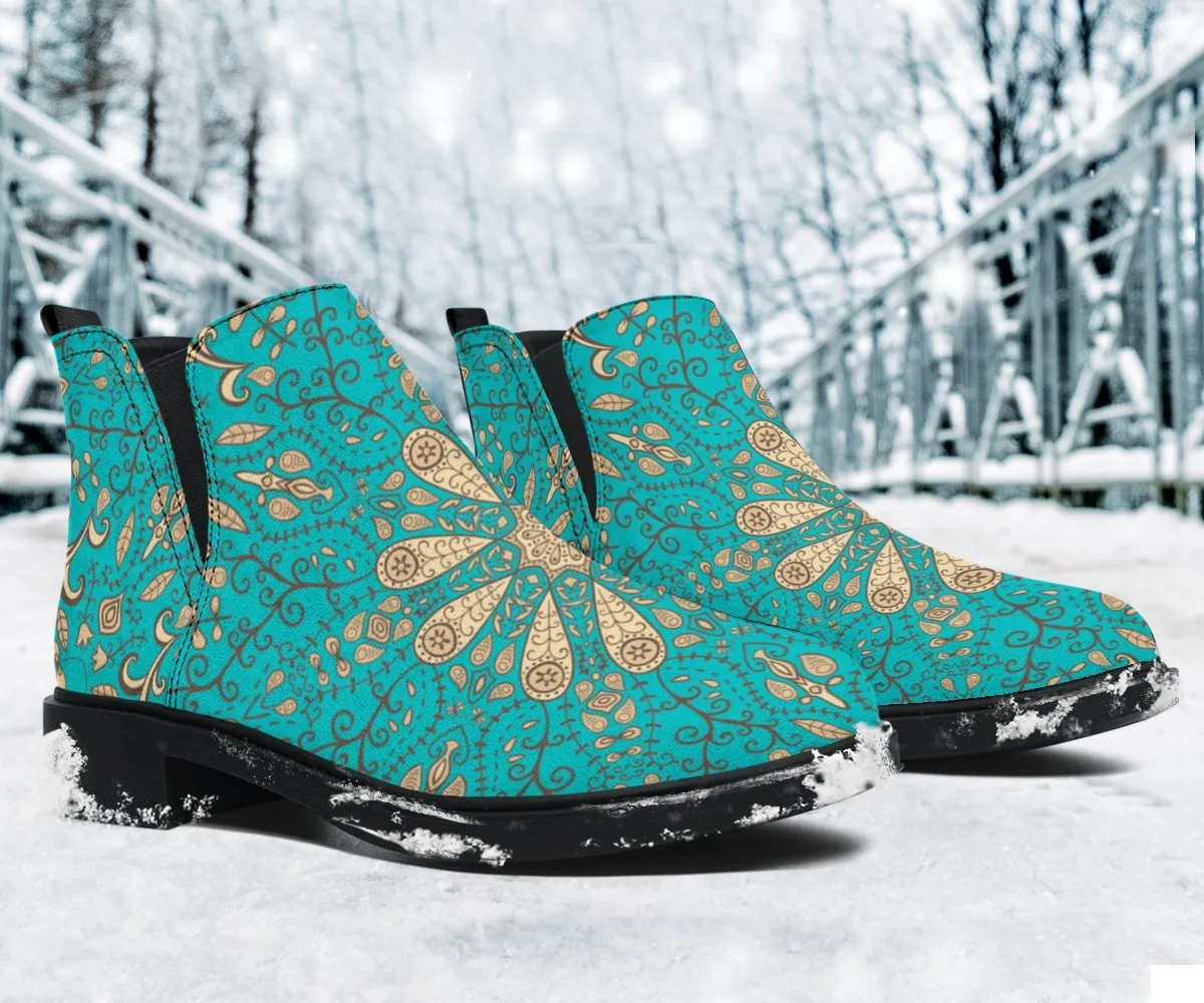 Peace of Mind Mandala Fashion Boots
