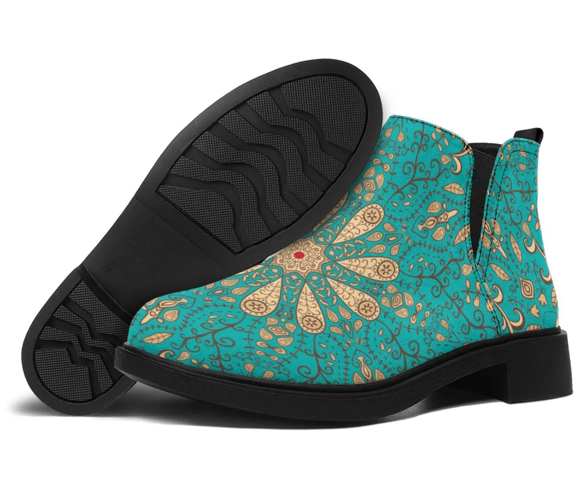 Peace of Mind Mandala Fashion Boots