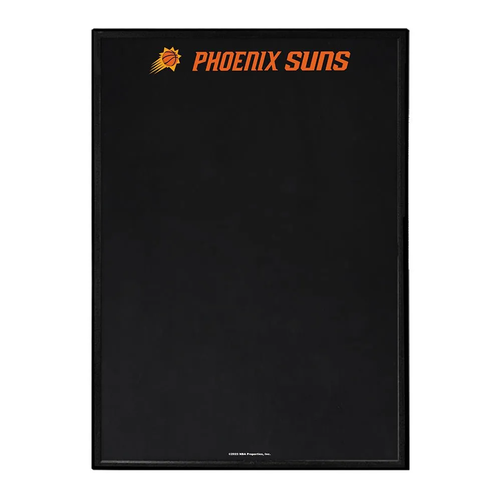 Phoenix Suns: Framed Chalkboard