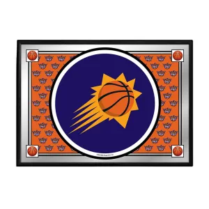 Phoenix Suns: Team Spirit - Framed Mirrored Wall Sign