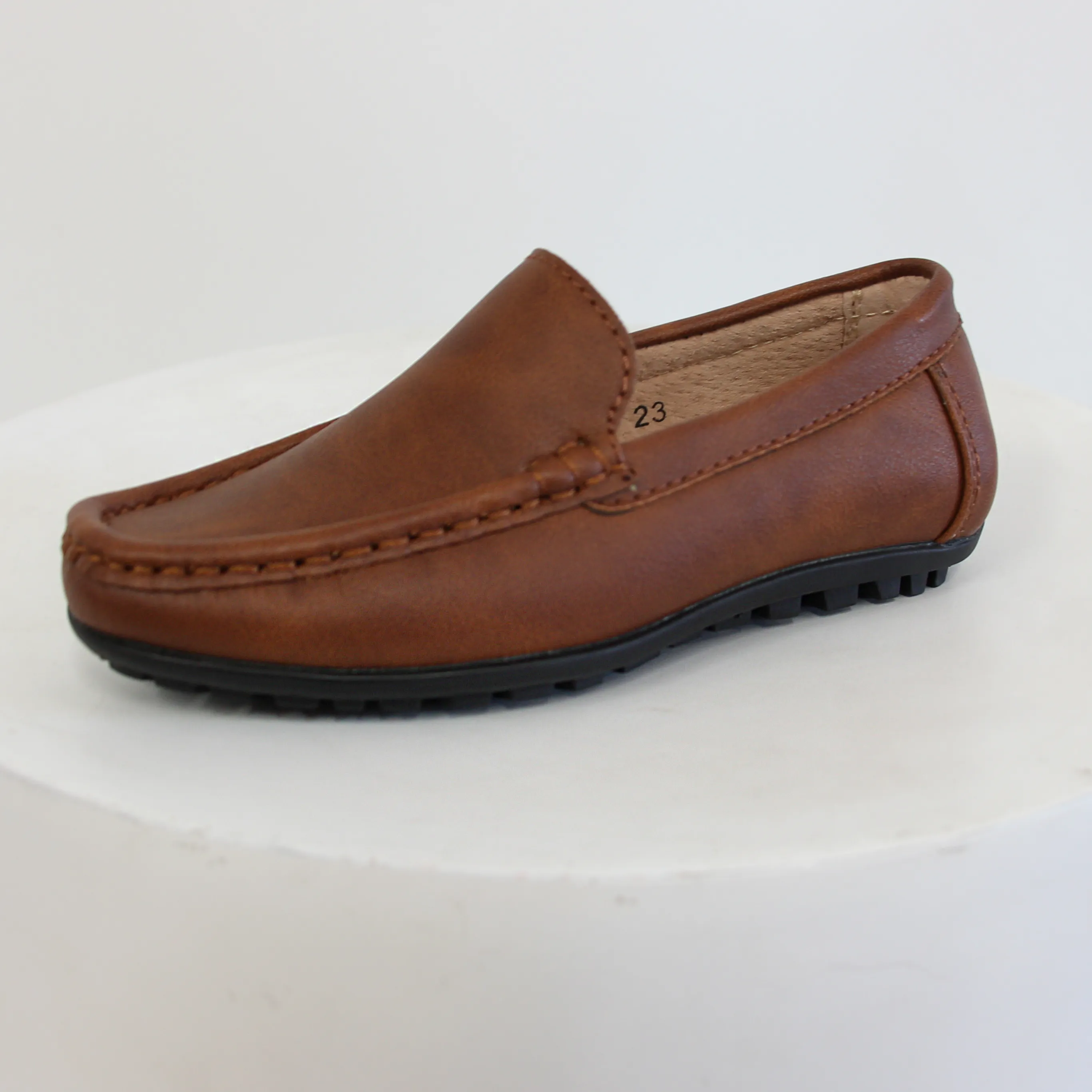 PLOT Kids Leather Loafers