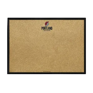 Portland Trail Blazers: Framed Corkboard