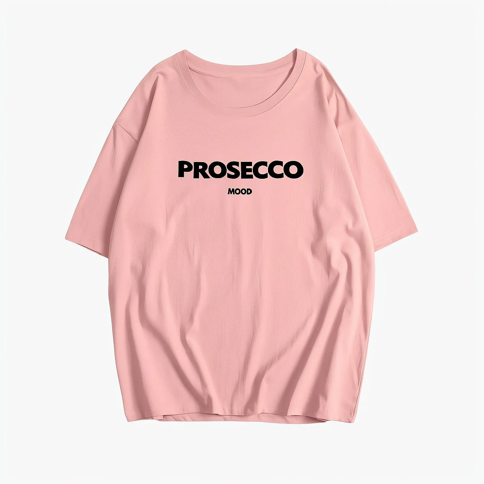 Relaxed Fit Graphic Tee - Prosecco Mood