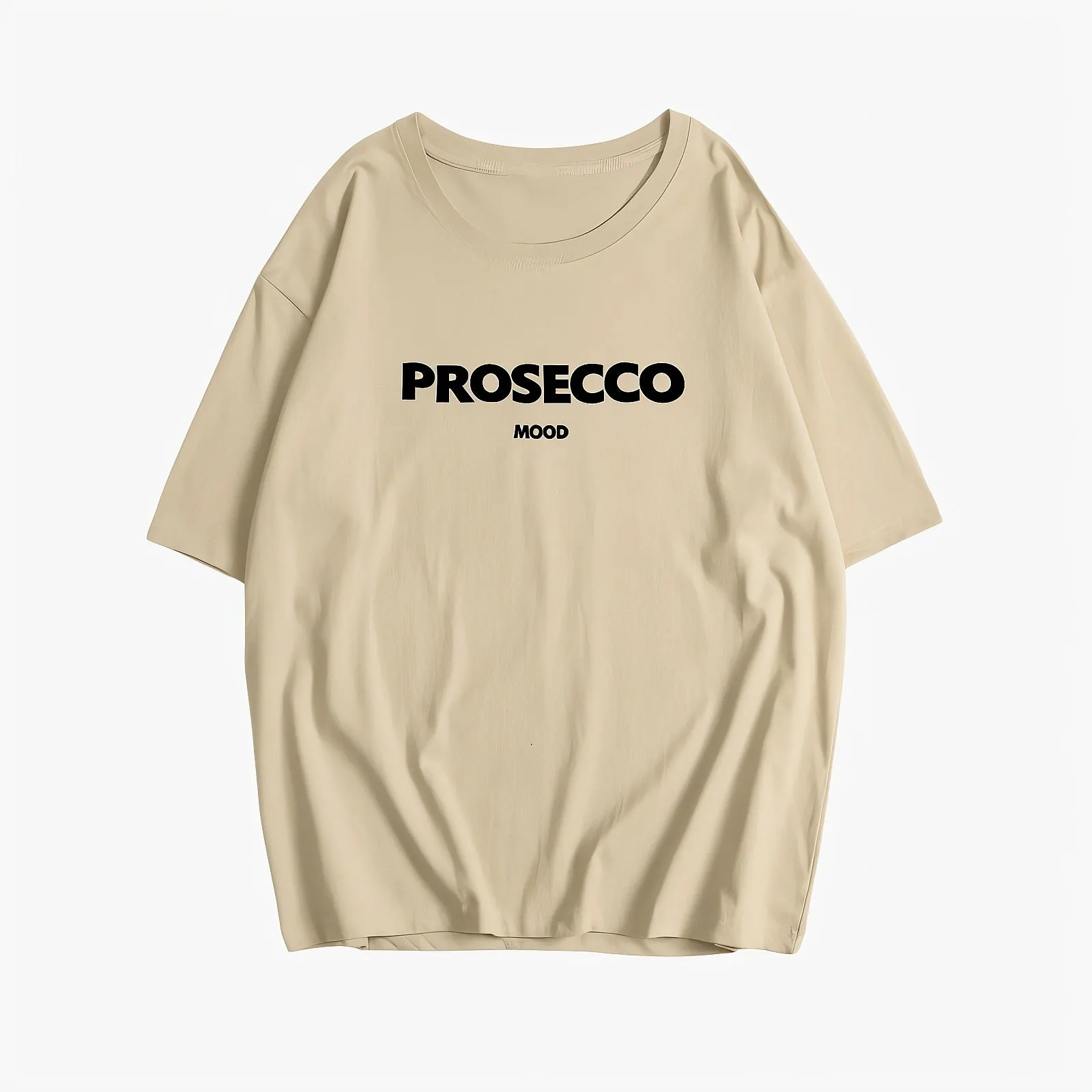 Relaxed Fit Graphic Tee - Prosecco Mood