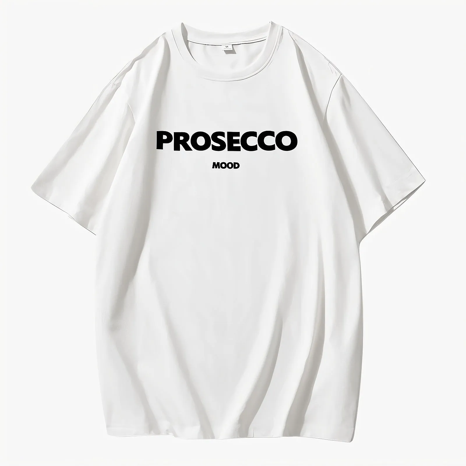Relaxed Fit Graphic Tee - Prosecco Mood