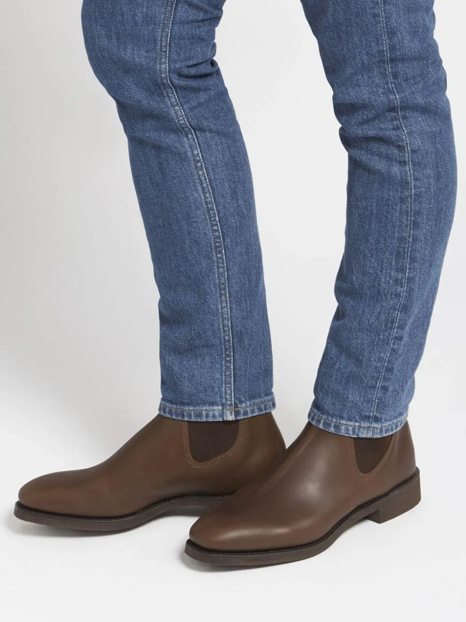 RM Williams Lachlan Men's Leather Boots Brown