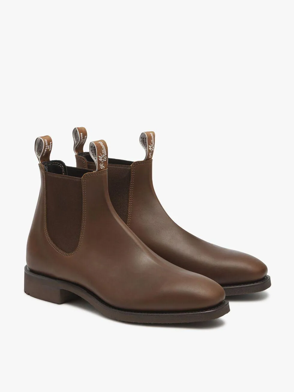 RM Williams Lachlan Men's Leather Boots Brown