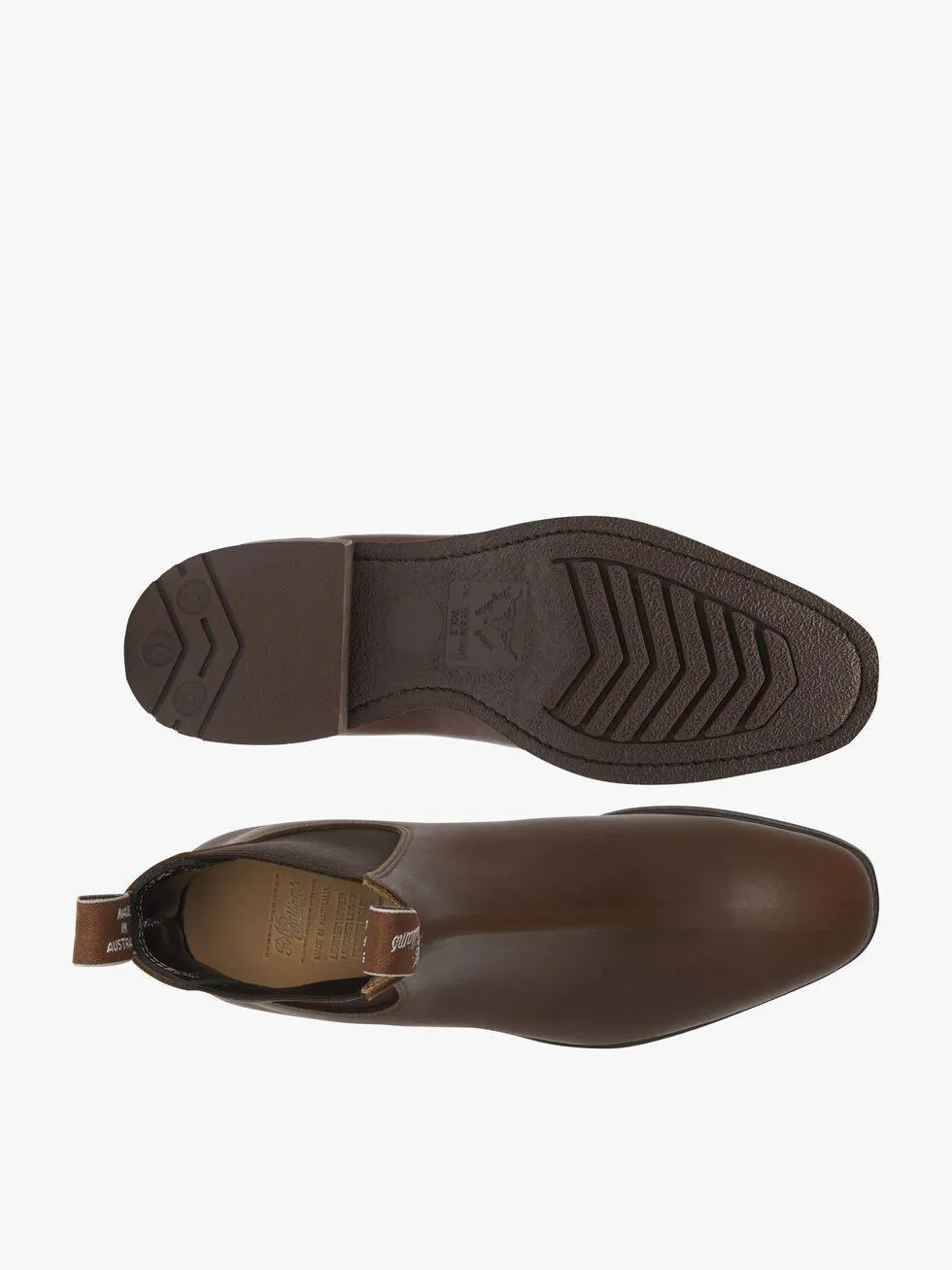 RM Williams Lachlan Men's Leather Boots Brown
