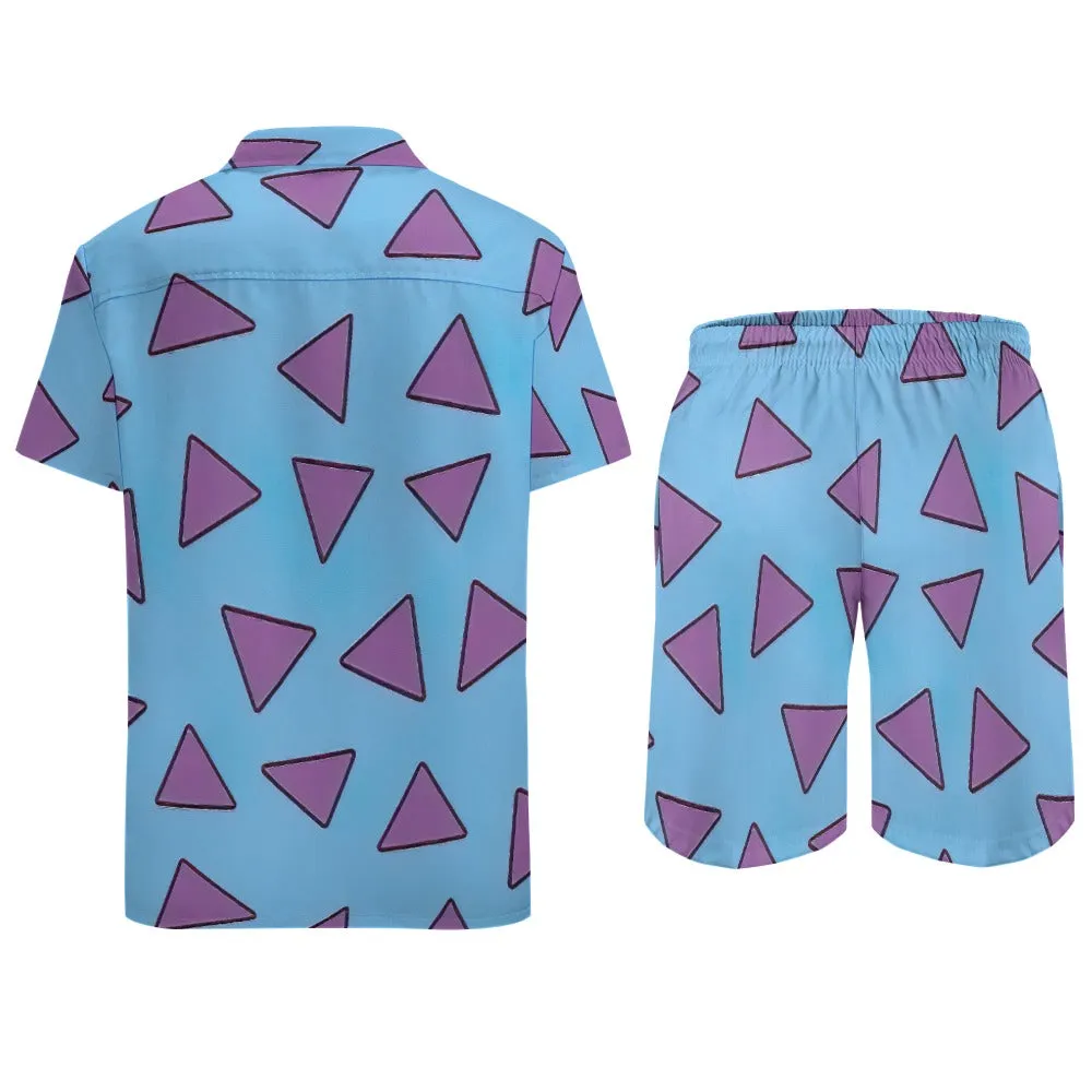 Rocko's Modern Life Print Leisure Beach Suit