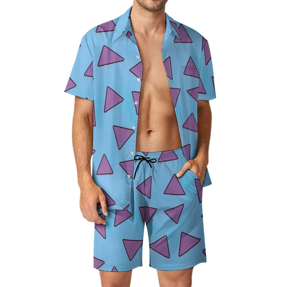 Rocko's Modern Life Print Leisure Beach Suit