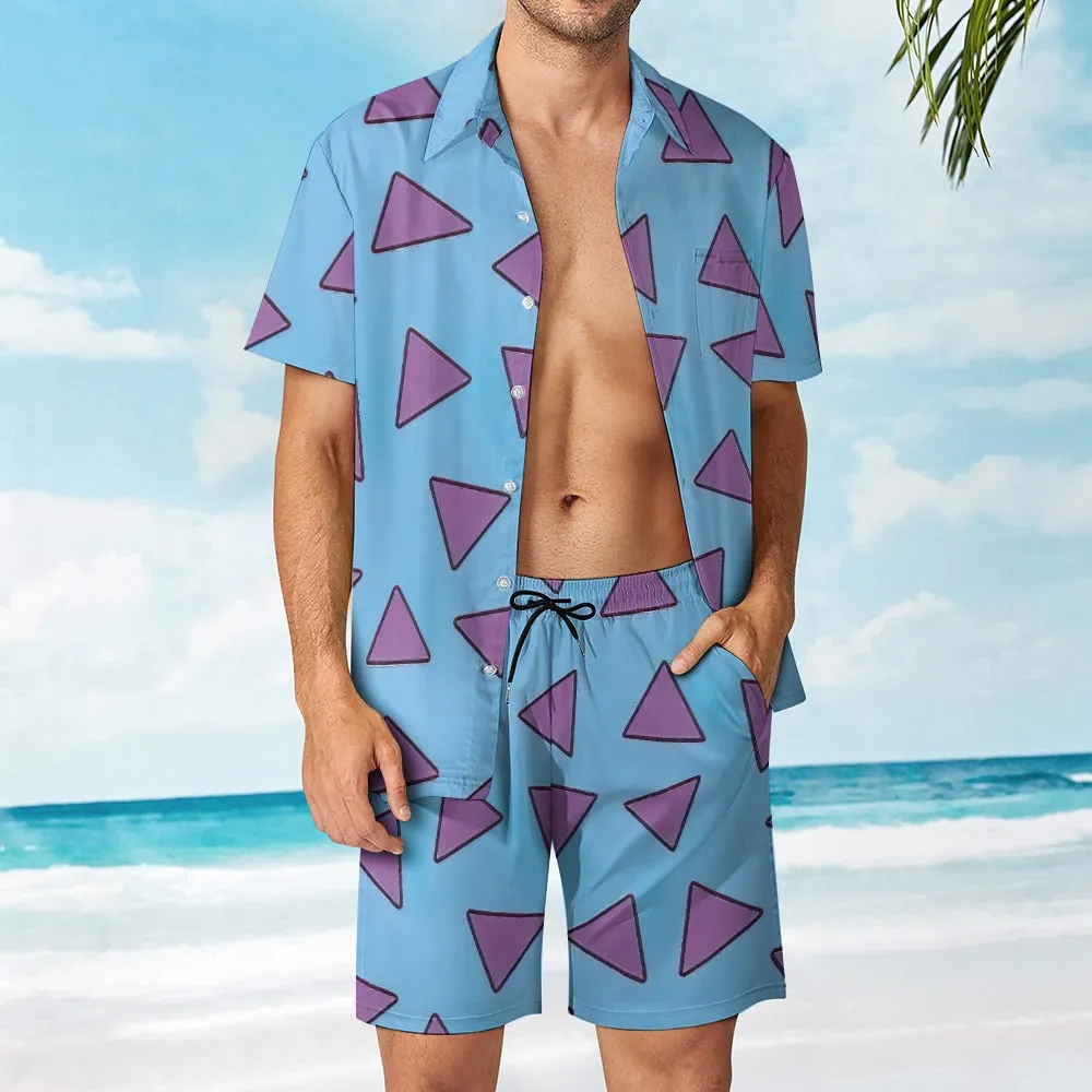 Rocko's Modern Life Print Leisure Beach Suit