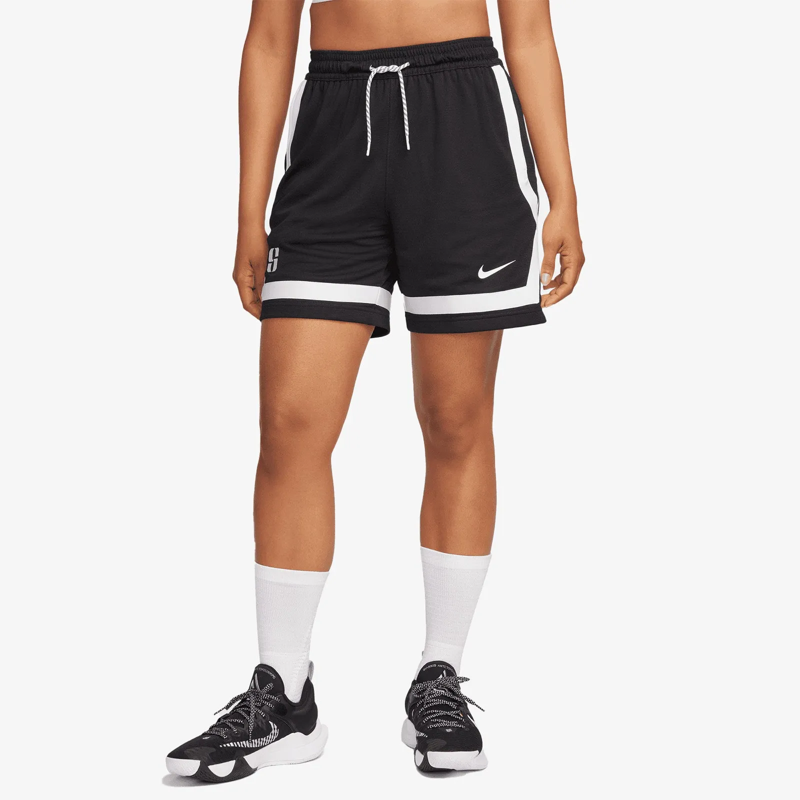 Sabrina Dri-FIT Women's Mesh Shorts - Black