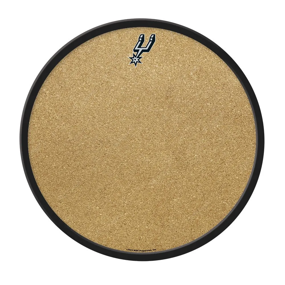 San Antonio Spurs: Modern Disc Cork Board