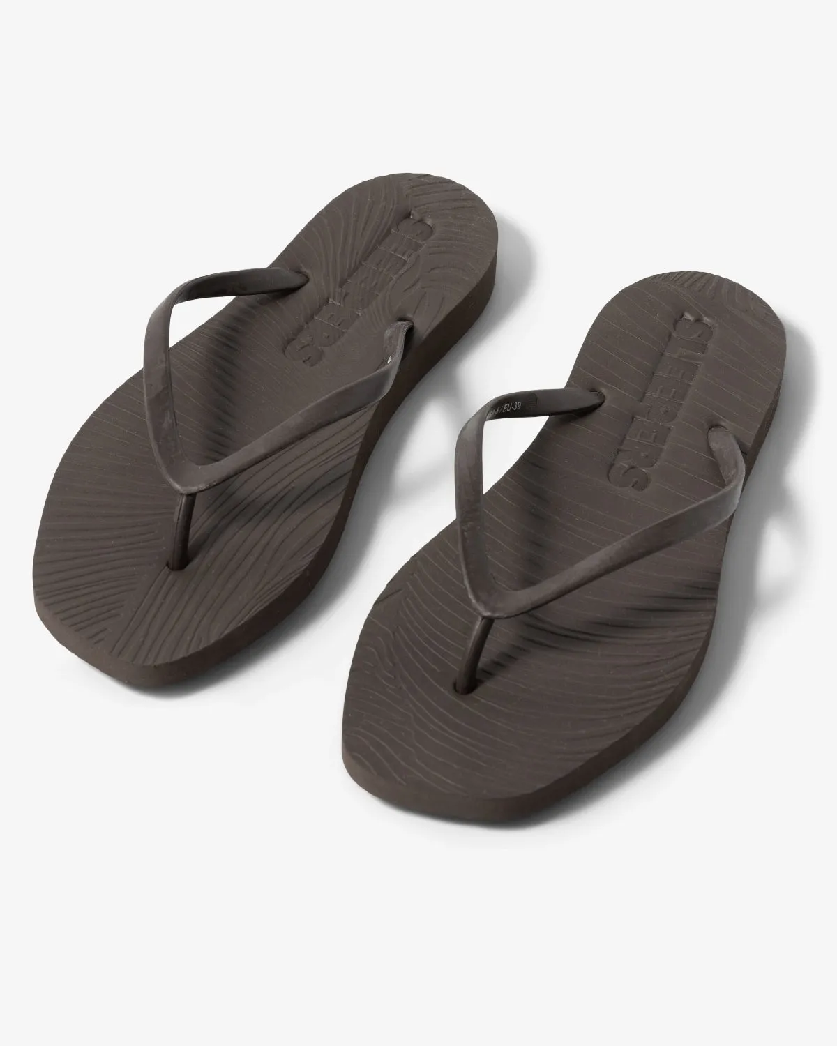 SLEEPERS TAPERED FLIP FLOPS BROWN