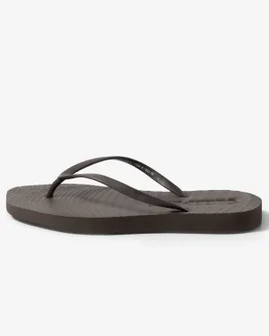 SLEEPERS TAPERED FLIP FLOPS BROWN