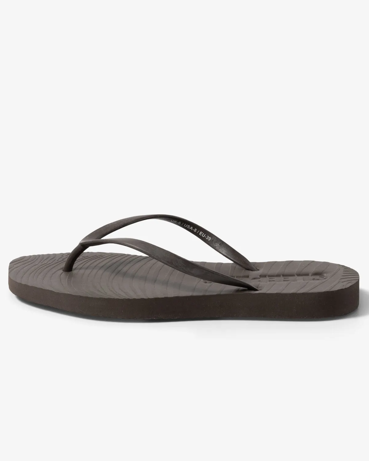 SLEEPERS TAPERED FLIP FLOPS BROWN