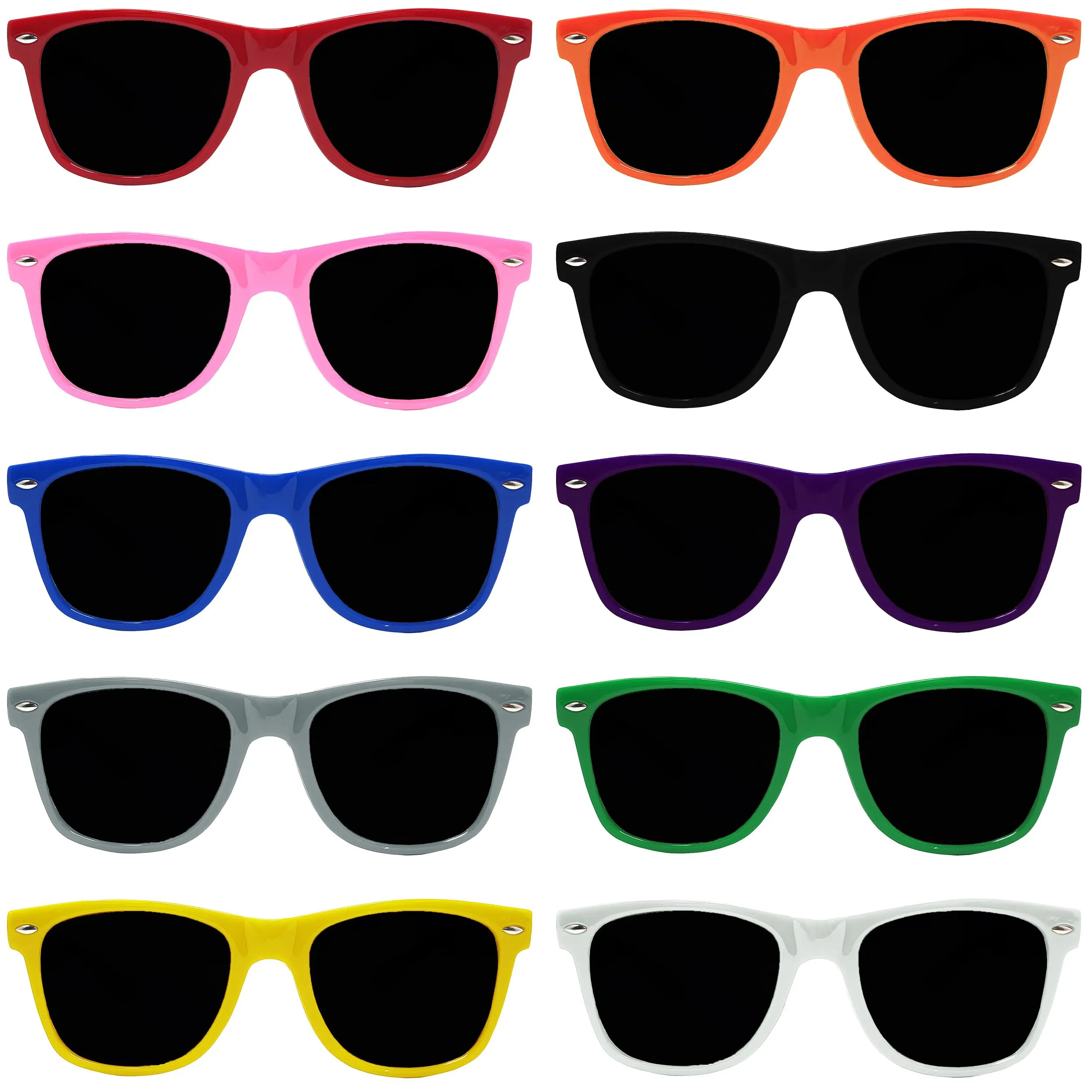 Solid Party Sunglasses by Funky Junque