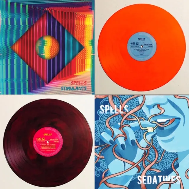 Spells – Stimulants & Sedatives (maroon vinyl) – New LP