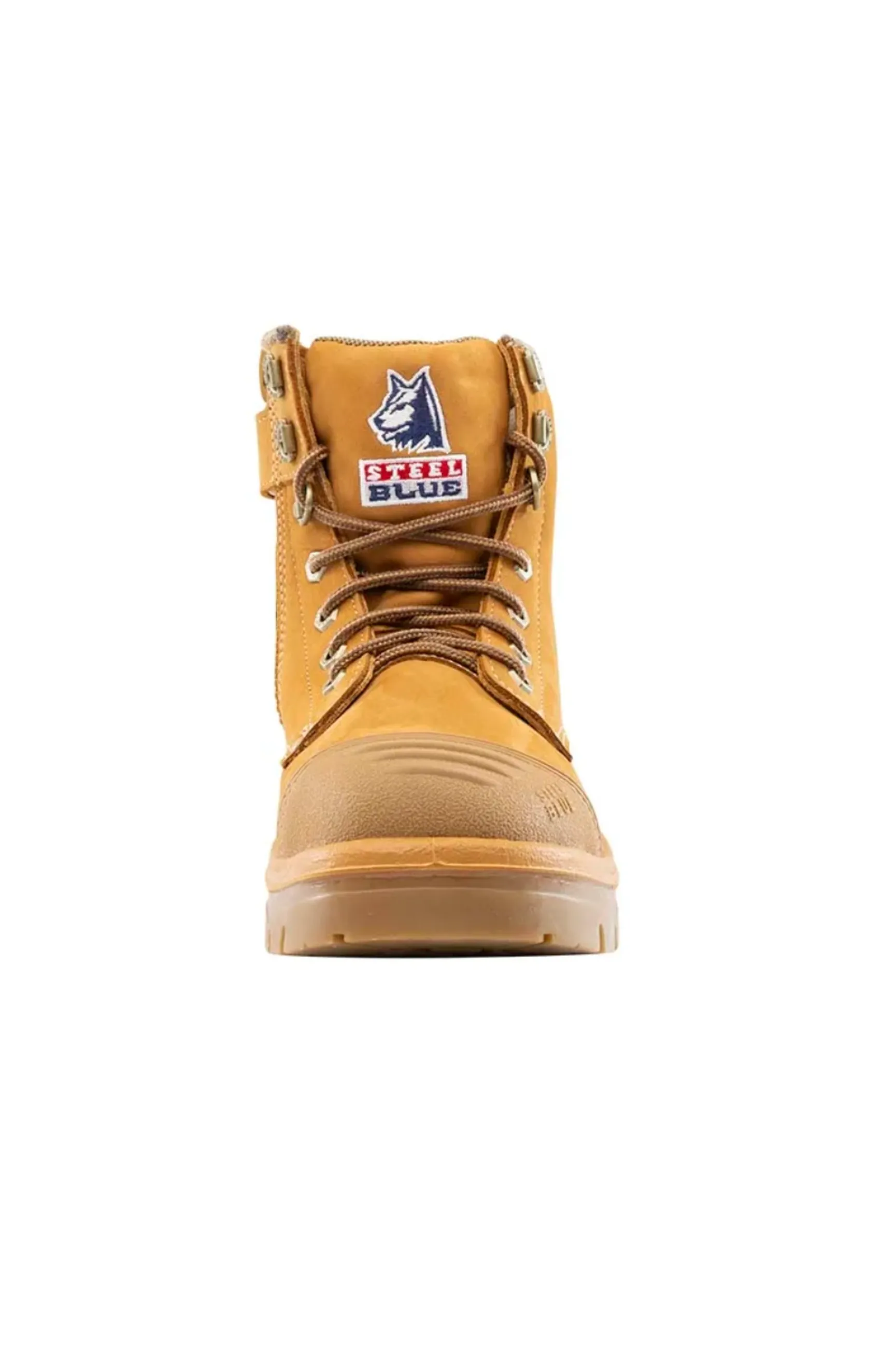 Steel Blue Argyle Zip Scuff Cap Boot
