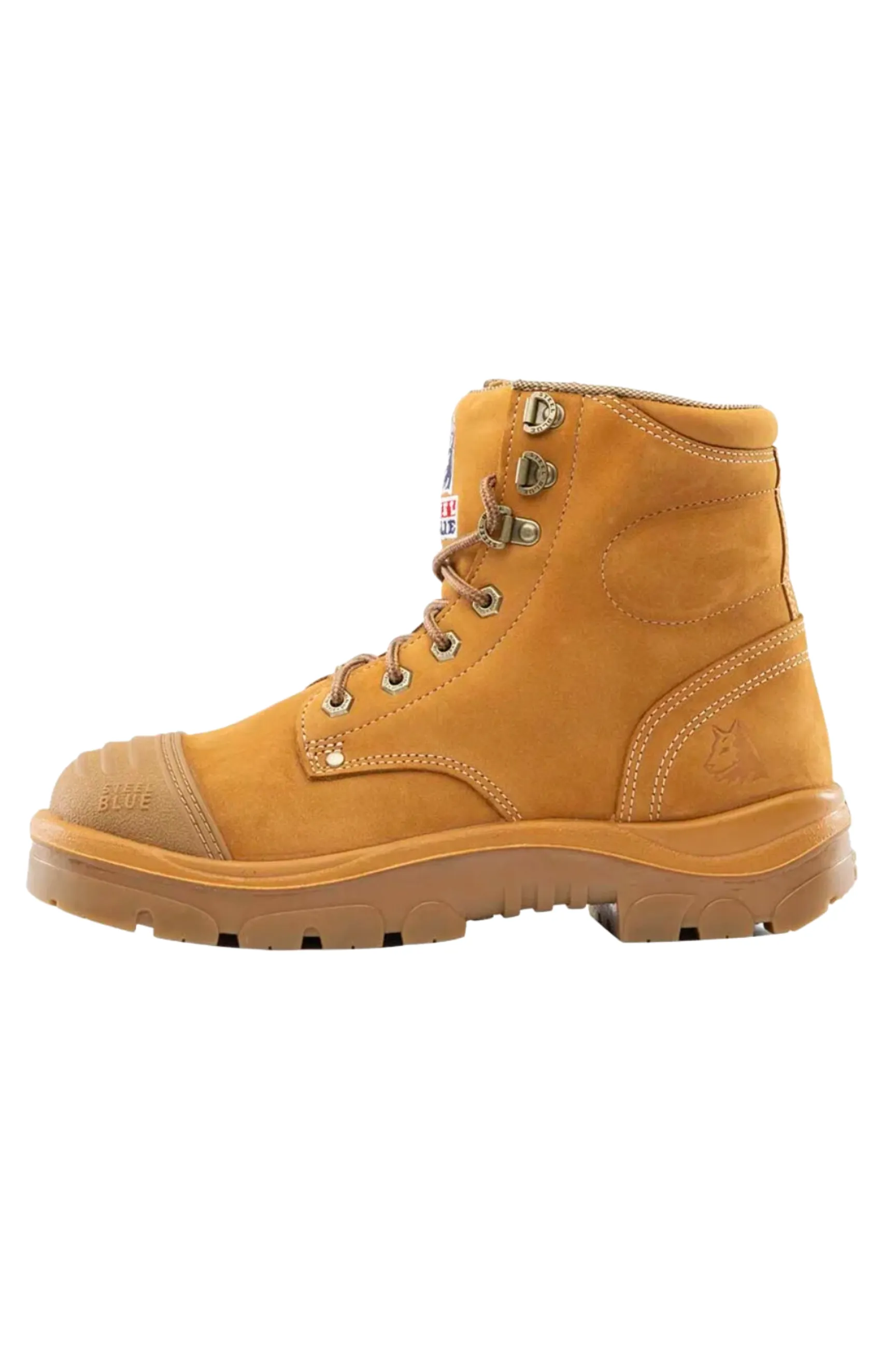 Steel Blue Argyle Zip Scuff Cap Boot