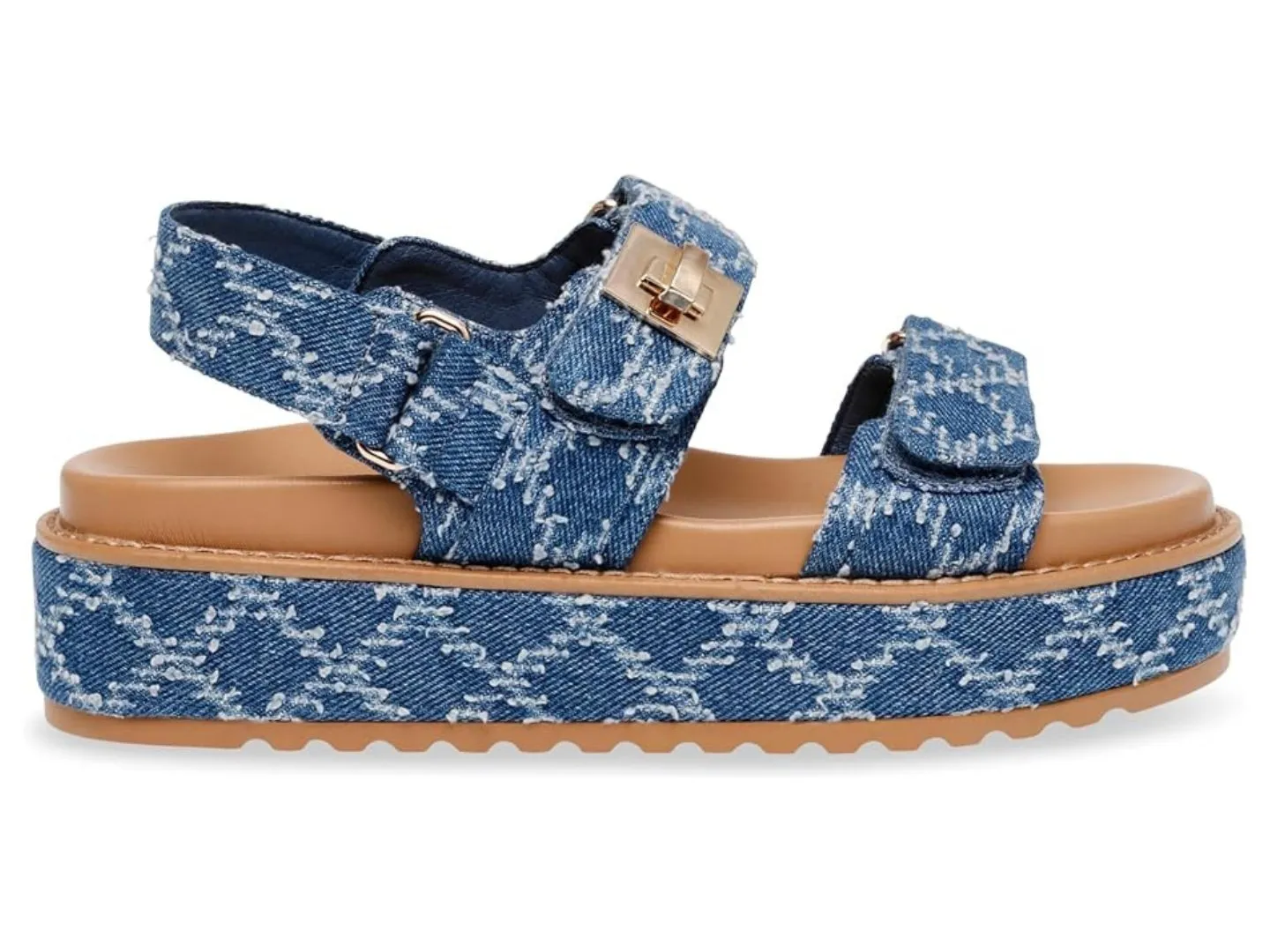 Steve Madden: Big Mona in Denim Multi