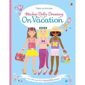 Sticker Dolly Dressing On Vacation