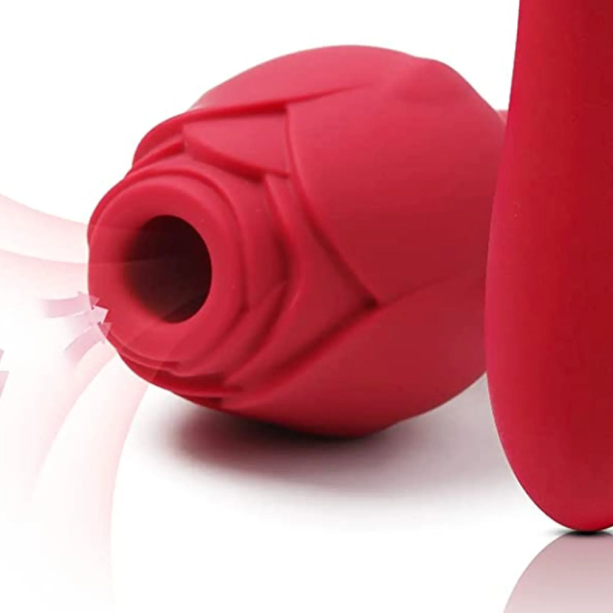 The Suckle Rose Double Ended Vibrating and Sucking Wand