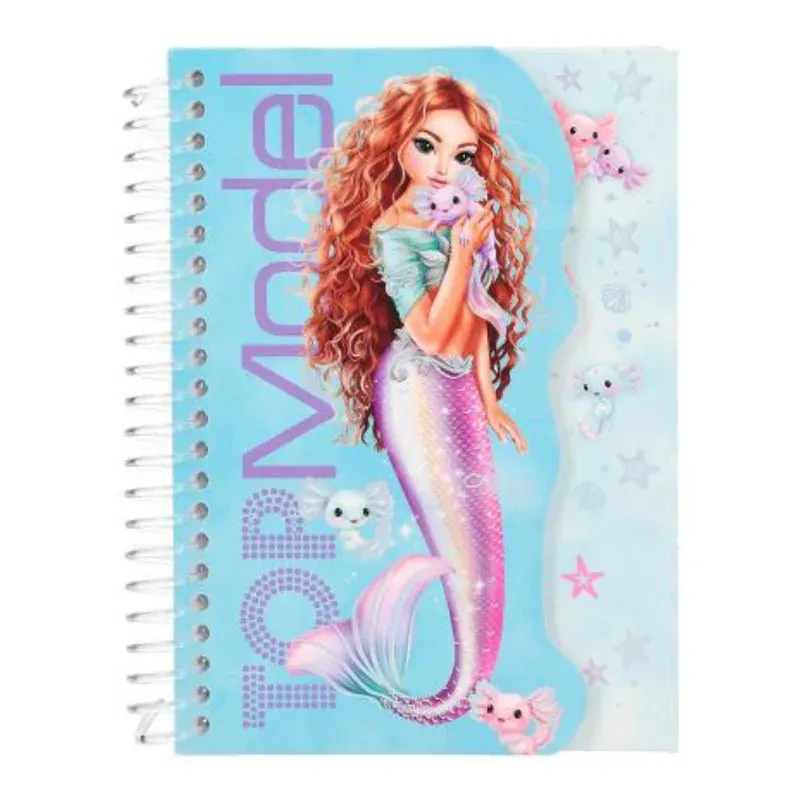 Top Model A5 Spiral Notebook