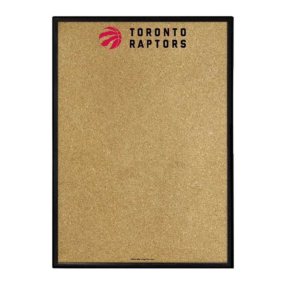 Toronto Raptors: Framed Corkboard