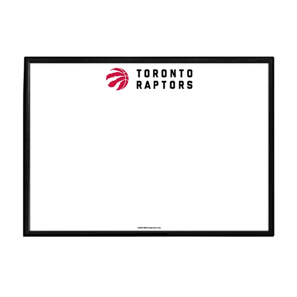 Toronto Raptors: Framed Dry Erase Wall Sign