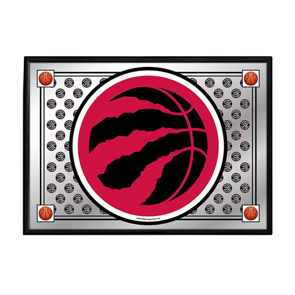 Toronto Raptors: Team Spirit - Framed Mirrored Wall Sign