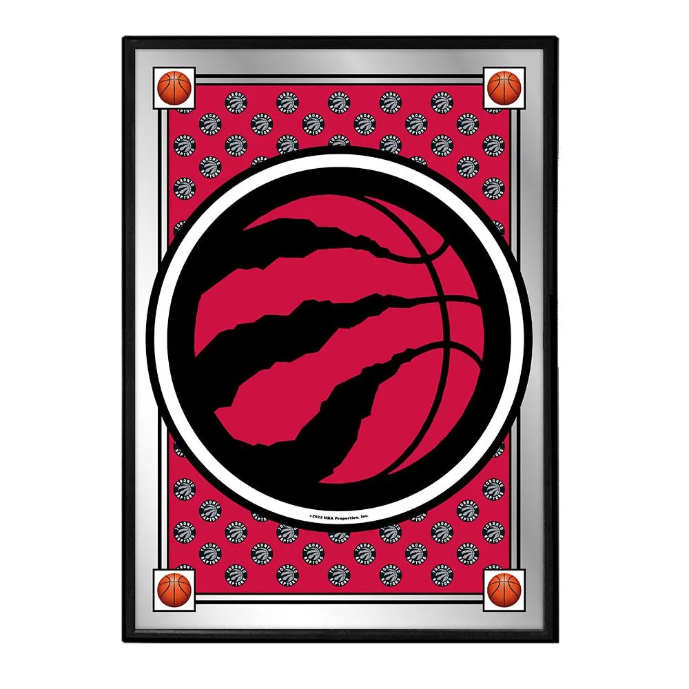 Toronto Raptors: Team Spirit - Framed Mirrored Wall Sign