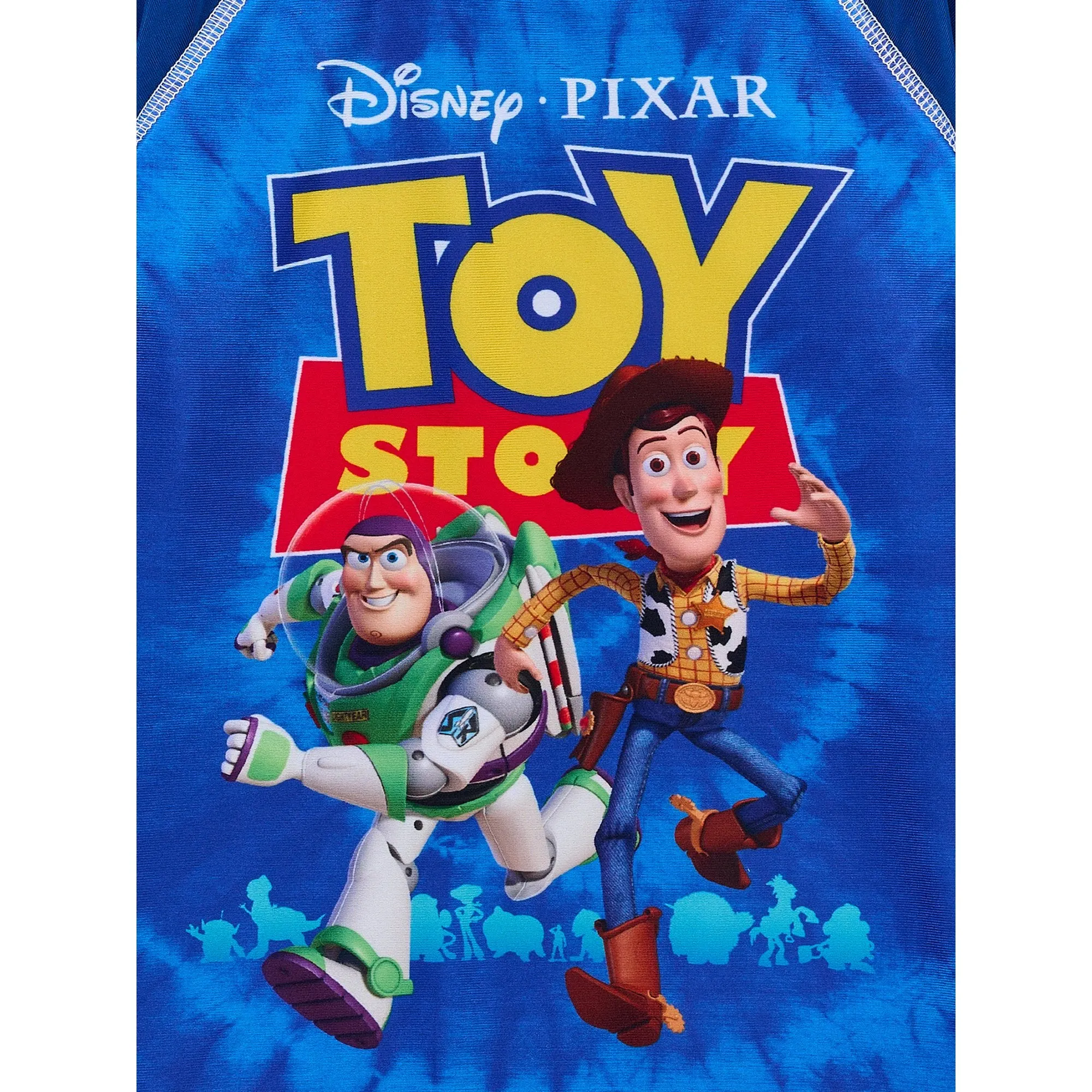 Toy Story Toddler Swimsuit Boys Rash Guard and Swim Trunks Set Two Piece