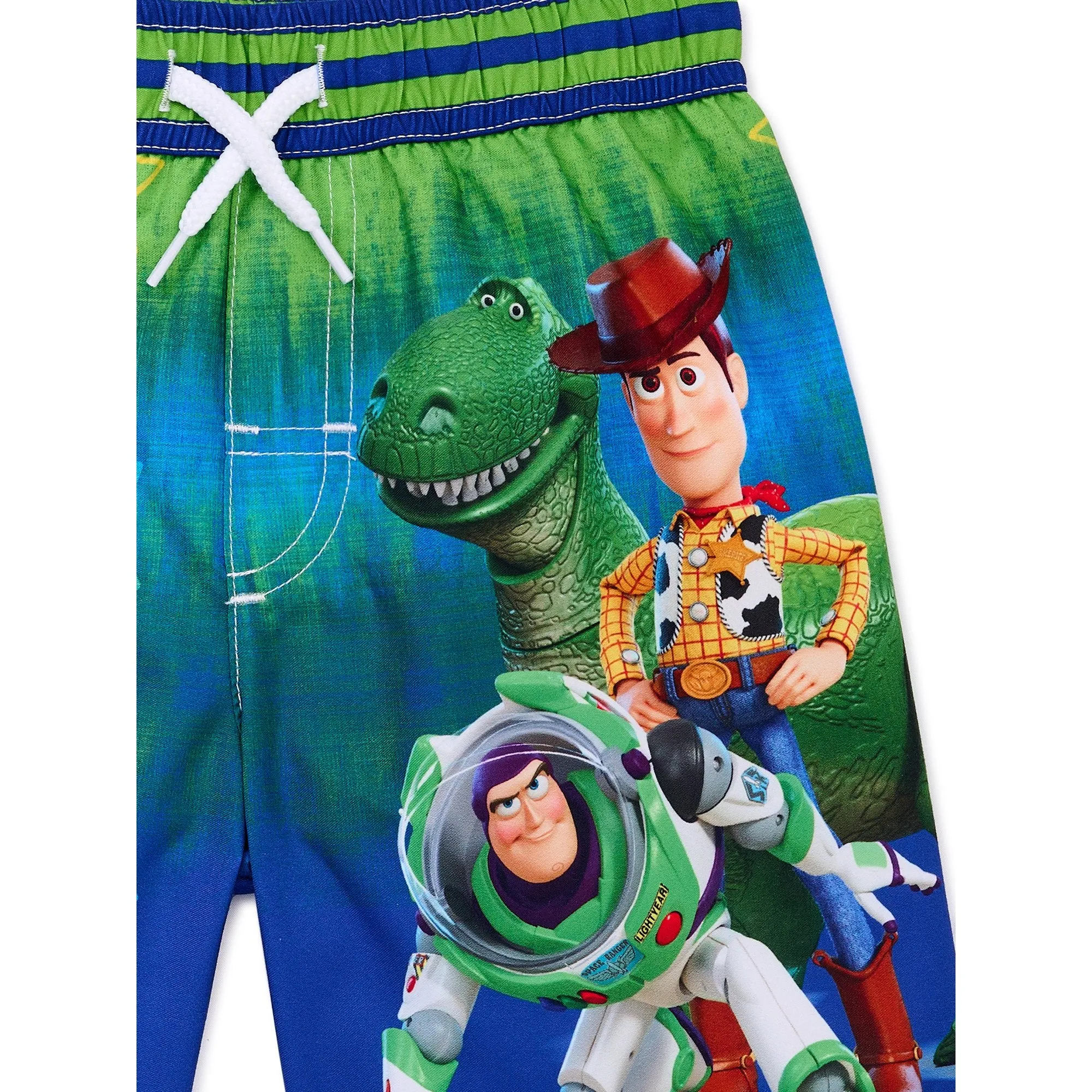 Toy Story Toddler Swimsuit Boys Rash Guard and Swim Trunks Set Two Piece